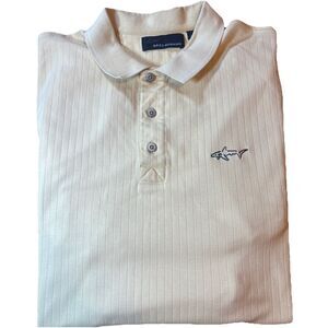 Greg Norman POLO SHIRT Light Yellow POLO SHIRT Large L